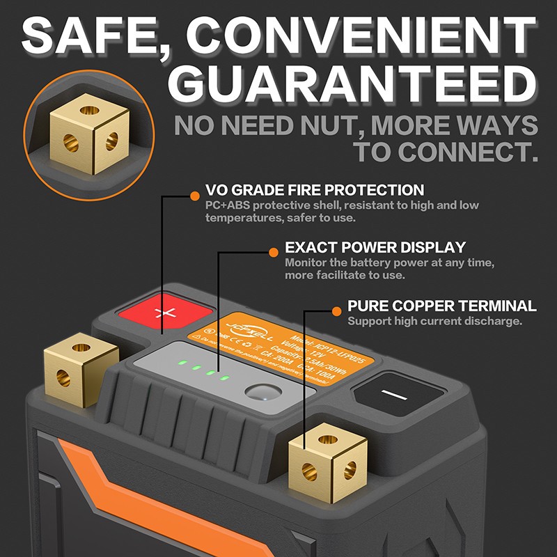 High Performance Motorcycle Battery high quality