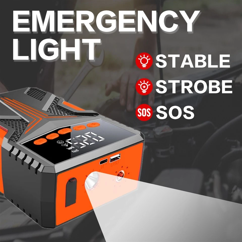 Jump Starter With Air Pump